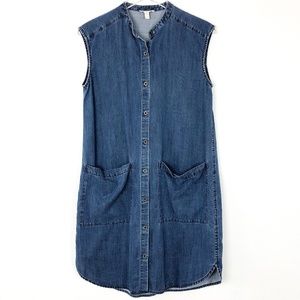 Eileen Fisher Chambray Tank Dress